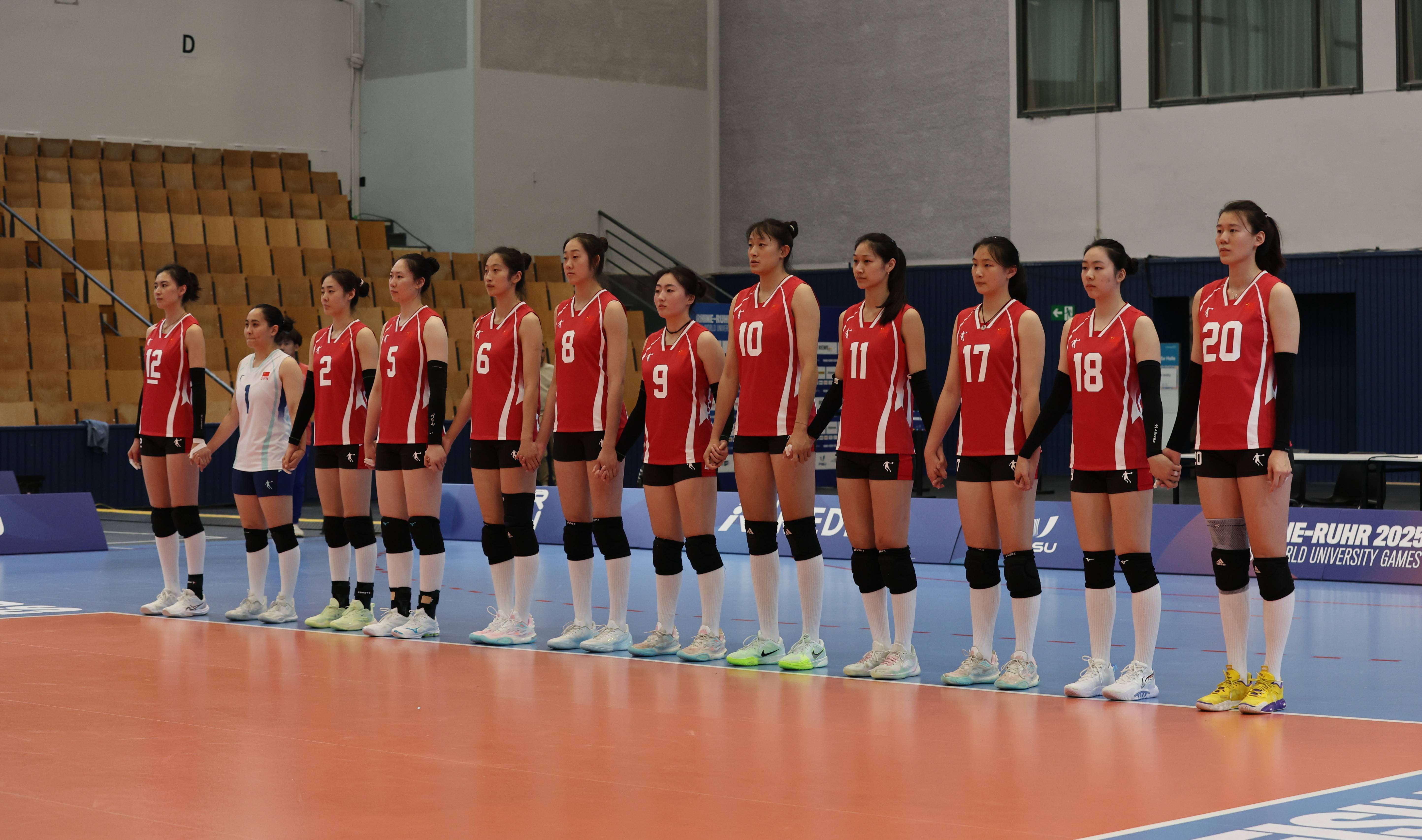 ayxsports-（体育）大运会——女排小组赛：中国队不敌德国队