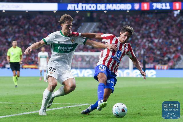 爱游戏体育-足球丨西甲:马德里竞技平埃尔切